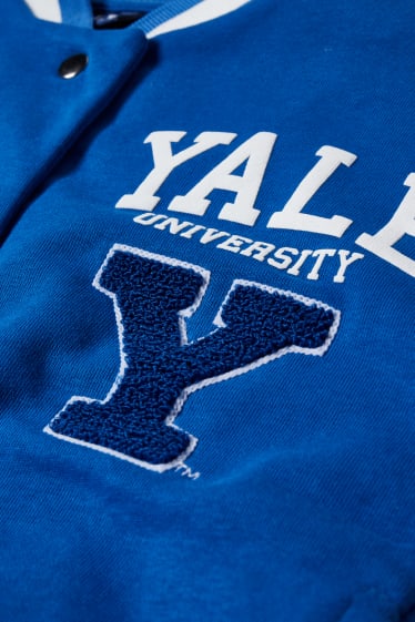 Kids Girls - Yale University - hanorac cu fermoar - albastru