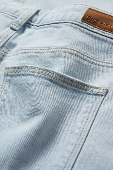 Kids Girls - Wide leg jeans - dżins-jasnoniebieski