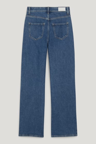 Clockhouse femme - CLOCKHOUSE- loose fit jean - high waist - jean bleu