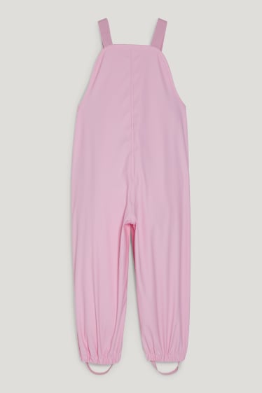 Batolata dívky - Nepromokavé kalhoty - růžová