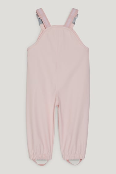 Bébé filles - Pantalon de pluie pour bébé - rose