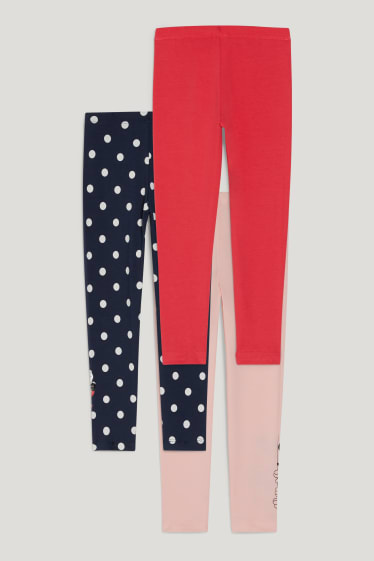 Toddler Girls - Confezione da 3 - Minnie - leggings - blu scuro