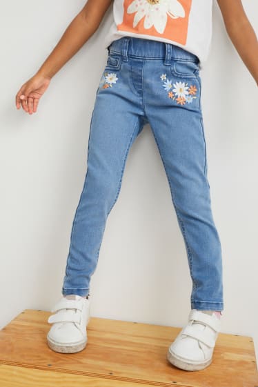 Filles - Jegging jean - jean bleu clair
