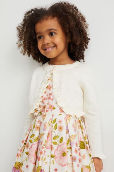 Toddler Girls - Cardigan - bianco crema