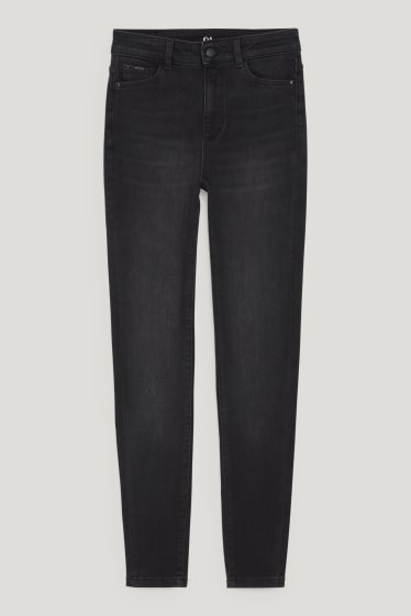 Donna - Skinny jeans - vita alta - LYCRA® - jeans grigio
