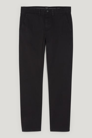 Heren - Chino - slim fit - Flex - LYCRA® - zwart