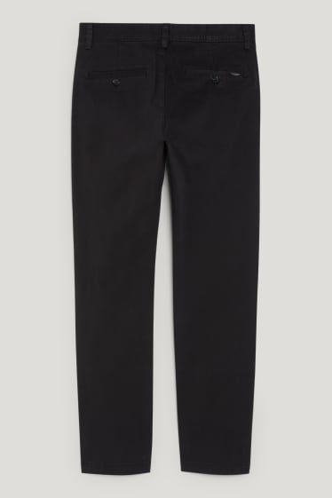 Heren - Chino - slim fit - Flex - LYCRA® - zwart