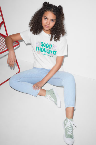 Clockhouse Girls - CLOCKHOUSE - T-Shirt - weiss