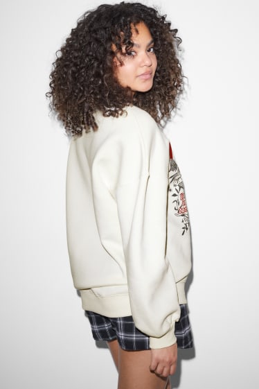 Clockhouse Girls - CLOCKHOUSE - Sweatshirt - cremeweiß
