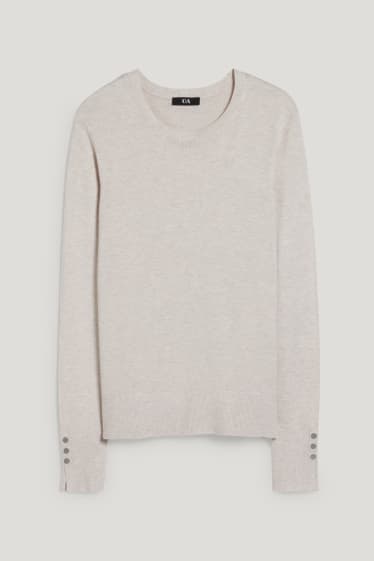 Donna - Maglione - beige chiaro