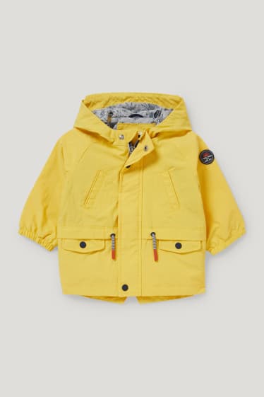 Baby Boys - Baby-Jacke mit Kapuze - gelb