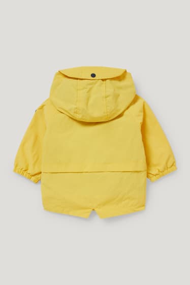 Baby Boys - Jachetă bebeluși, cu glugă - galben