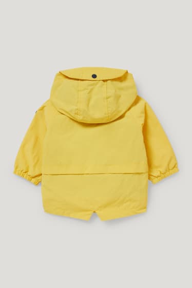 Baby Boys - Baby-Jacke mit Kapuze - gelb