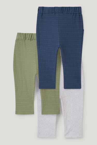 Bébé garçons - Lot de 3 - pantalon de jogging bébé - vert