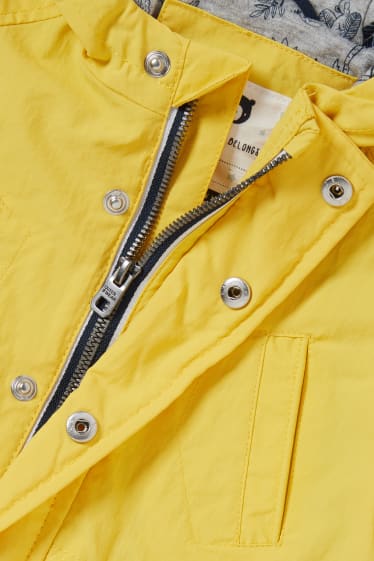 Baby Boys - Baby-Jacke mit Kapuze - gelb