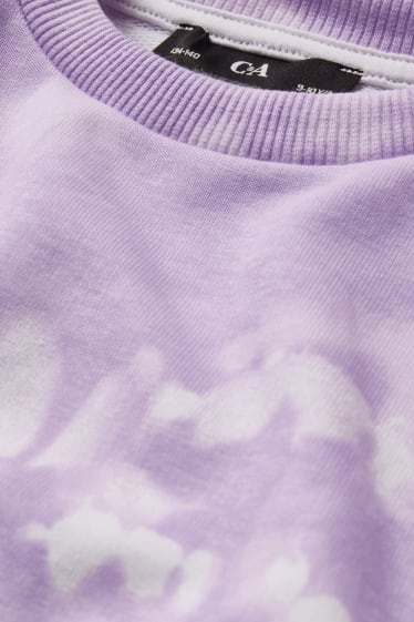 Kids Girls - Bluză de molton - violet deschis