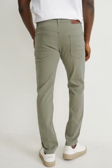 Uomo - Pantaloni - slim fit - Flex - LYCRA® - verde chiaro