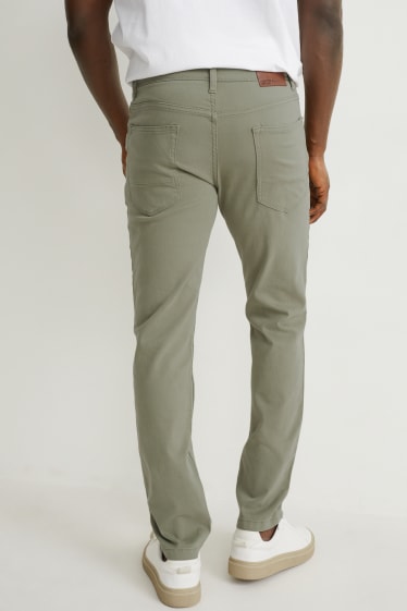 Hombre - Pantalón - slim fit - Flex - LYCRA® - verde claro