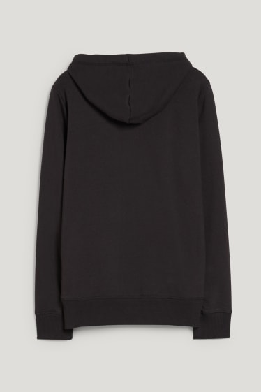 Femmes - Sweat à capuche basique - noir