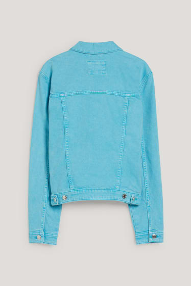 Clockhouse Girls - CLOCKHOUSE - Jeansjacke - türkis