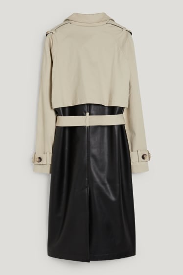Clockhouse femme - CLOCKHOUSE - trench - beige clair