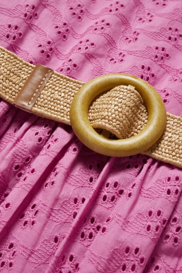 Bambine: - Vestito con cintura - viola chiaro