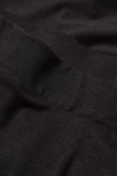 Dona - Pantalons de xandall bàsics - negre