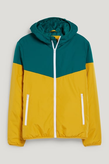 Clockhouse homme - Veste à capuche - jaune