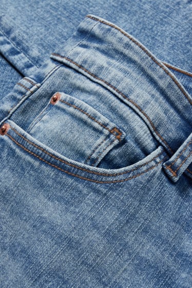 Damen - Skinny Jeans - High Waist - LYCRA® - jeans-hellblau