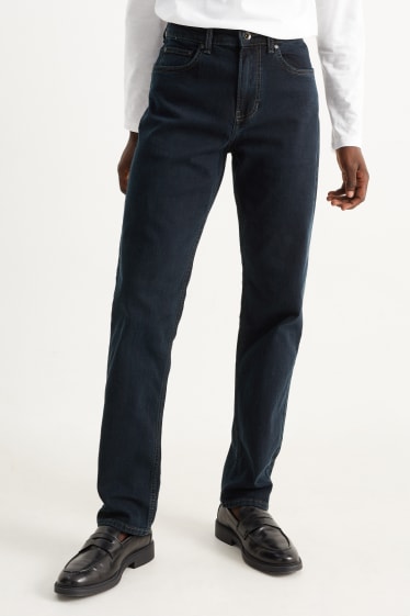 Hommes - Straight jean - LYCRA® - jean bleu foncé