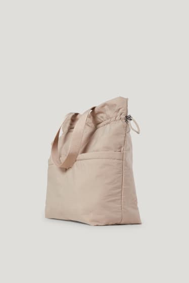 Femei - Geantă shopper - argintiu