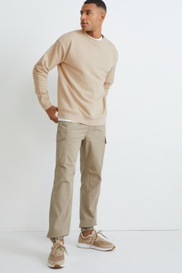 Herren - Sweatshirt - beige