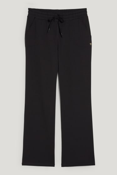 Damen - Funktionshose - Yoga - 4 Way Stretch - schwarz