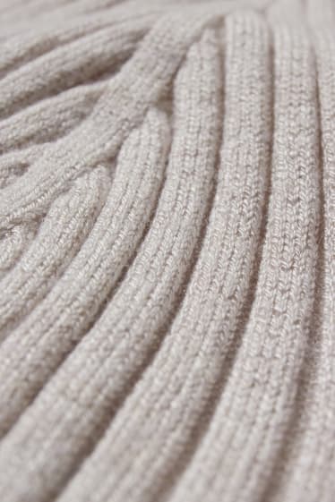 Femmes - Haut en maille - beige clair