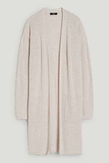 Donna - Cardigan basic - crema