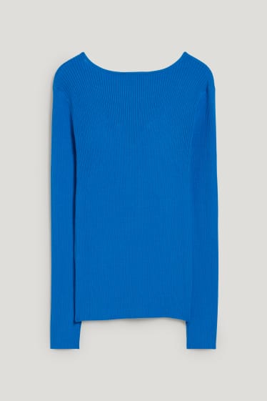 Femmes - Pullover - bleu