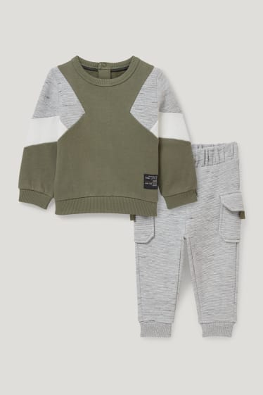 Bébé garçons - Ensemble pour bébé - 2 pièces - vert