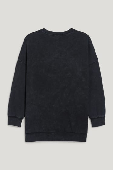 Dames XL - CLOCKHOUSE - sweatshirt - zwart