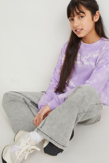 Kids Girls - Bluză de molton - violet deschis
