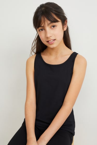 Kids Girls - Set - hanorac și top - 2 piese - verde