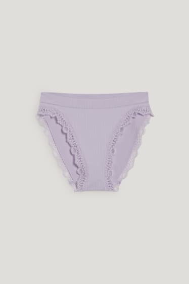 Women - Briefs - seamless - LYCRA® - lilac