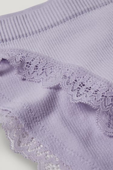 Women - Briefs - seamless - LYCRA® - lilac