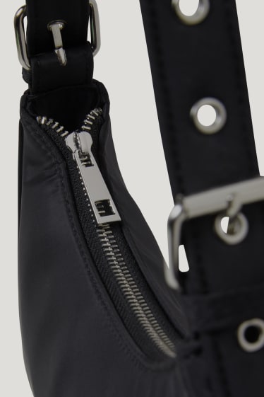 Clockhouse femme - CLOCKHOUSE - petit sac d’épaule - noir