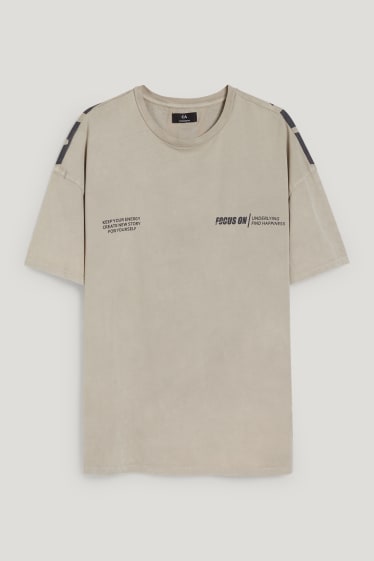 Clockhouse Boys - T-shirt - licht beige
