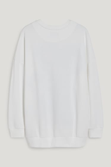 Clockhouse femme - CLOCKHOUSE - sweat - 2Pac - blanc