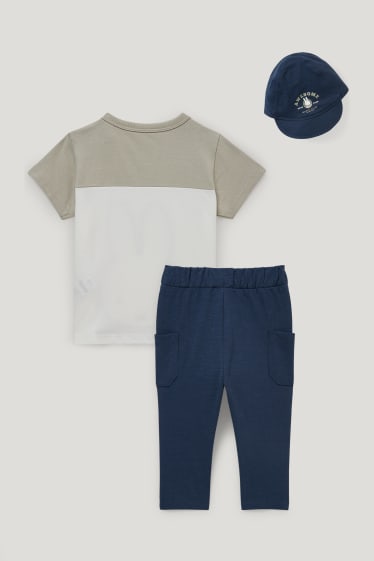 Miminka chlapci - Miffy - outfit pro miminka - 3dílný - krémově bílá