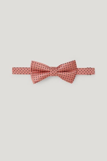 Toddler Boys - Fliege - gepunktet - orange