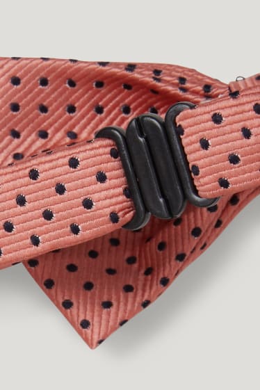 Toddler Boys - Fliege - gepunktet - orange