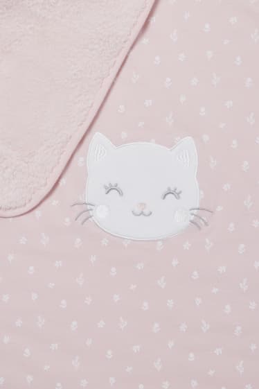Baby Girls - Coperta per neonate - fantasia - rosa