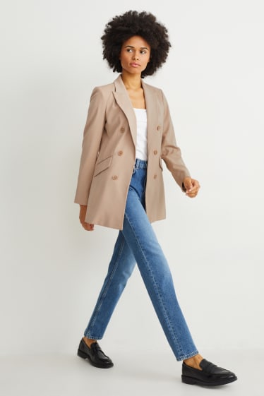 Women - Business blazer - regular fit - beige